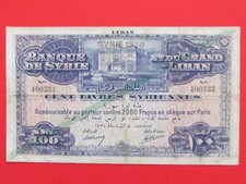 Lebanon 100 livres d'occasion  Expédié en Belgium