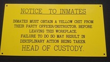 Prison sign hmp for sale  GLOUCESTER