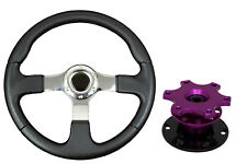 Chrome steering wheel for sale  PETERBOROUGH