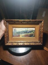 Vintage oil painting for sale  Westport