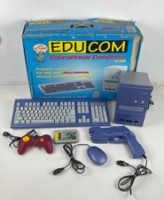 Usado, Computador educacional Educom Gameinis PC 2000 Dynacom Famiclone Nes jogo de TV azul comprar usado  Enviando para Brazil