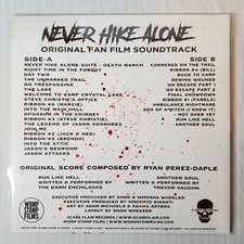 Never Hike Alone LTD Red Vinyl Soundtrack Signed Print Friday The 13th Fan Film comprar usado  Enviando para Brazil