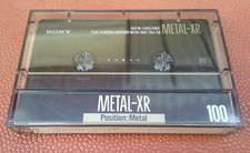 SONY METAL-XR 100 Vintage 1990 Audio Cassette Tape* IEC IV Made in France comprar usado  Enviando para Brazil