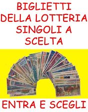 Biglietti delle lotterie usato  Milano