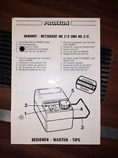 Proxxon minimot netzgerät gebraucht kaufen  Lübeck