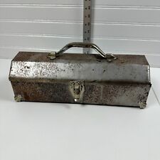 Vintage metal toolbox for sale  Sun Prairie