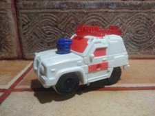 Hasbro Transformers 2002 Armada Nissan Patrol red white, Red Alert 1/43 na sprzedaż  PL