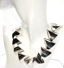 Collier silber 1980er gebraucht kaufen  Essen