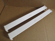 GE Refrig. Prateleira para porta freezer com tampas - Conjunto de 2 peças # WR71X10092 WR02X7975, usado comprar usado  Enviando para Brazil