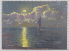 Quadro antico paesaggio usato  Torino