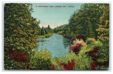Cartolina springbank park usato  Spedire a Italy