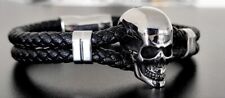 Skull totenkopf armband gebraucht kaufen  Traunreut