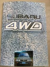 Subaru 4wd car for sale  COLCHESTER