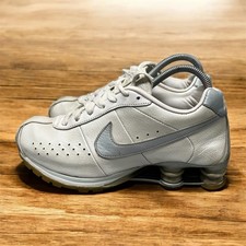 Nike Shox Classic II Feminino Tamanho 8 Corrida Branco Prata Goma 309351-101 Usado comprar usado  Enviando para Brazil