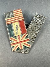 Insígnia emblema barra V "Operação Tocha" invasão do norte da África 1942 Segunda Guerra Mundial comprar usado  Enviando para Brazil