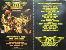 Pôster promocional Aerosmith 2004 You Gotta Move 2 lados impecável novo estoque antigo, usado comprar usado  Enviando para Brazil