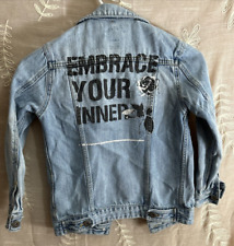 Girls denim jacket for sale  Flushing