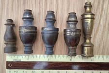Vintage brass finials for sale  South Weymouth