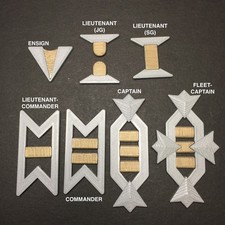 Insígnia Starfleet Rank (NonCom/Linha/Bandeira) - Impresso em 3D comprar usado  Enviando para Brazil