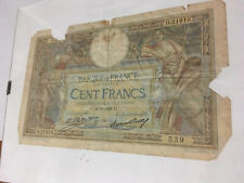 Banconota francese cent usato  Alghero