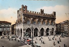 Cartolina piacenza piazza usato  Treviso Bresciano
