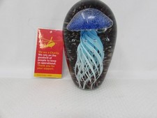 Glass jellyfish paperweight for sale  STEVENAGE
