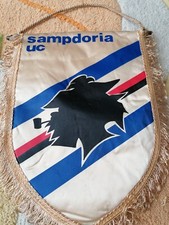 Gagliardetto CALCIO FOOTBALL pennant SAMPDORIA Wimpel Fanion BANDERÍN FLAMULA  comprar usado  Enviando para Brazil