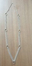 Silver tone long for sale  HOLSWORTHY