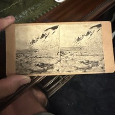 Antique stereoview beachy for sale  SOLIHULL