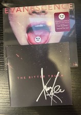 CD Evanescence The Bitter Truth com CD livreto autografado assinado por Amy Lee comprar usado  Enviando para Brazil