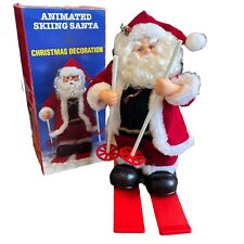 Animated skiing santa for sale  HERNE BAY