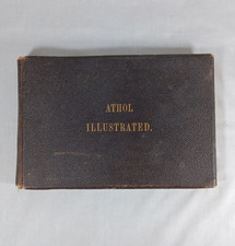 Usado, Álbum de fotos antigo Athol Illustrated 22 visualizações da década de 1880, 1ª edição, colótipos comprar usado  Enviando para Brazil