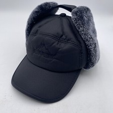 Usado, Boné Supplex Trapper Bomber preto forrado de pele sintética aba de orelha ajustável sem máscara comprar usado Usado, Boné Supplex Trapper Bomber preto forrado de pele sintética aba de orelha ajustável sem máscara comprar usado  Enviando para Brazil