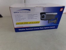 CÂMERA DE CAPTURA DE PLACA RESISTENTE ÀS INTEMPÉRIES SPECO TECHNOLOGIES CLPR66B4B NOVA comprar usado  Enviando para Brazil