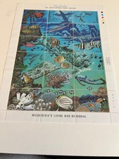 Folha Completa da Micronésia Truk Island Segunda Guerra Mundial Edição Memorial Vivo comprar usado  Enviando para Brazil