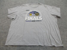 Camisa masculina Los Angeles Lakers 5XL XXXXXL cinza fanáticos 2020 NBA basquete comprar usado  Enviando para Brazil