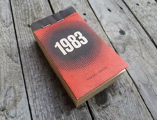 Kartka z kalendarza 1983 - 40 lat - 40 urodziny - 40 rocznica - Rubinowe Gody na sprzedaż  PL
