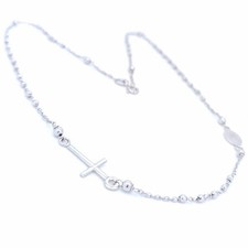 Collana rosario oro usato  Ancona