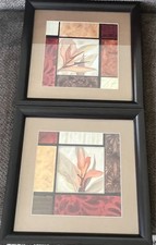 Pair framed modern for sale  Warren