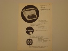 Advertising pubblicità 1961 usato  Salerno