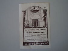 Advertising pubblicità 1928 usato  Salerno