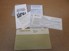 1974 Plymouth Valiant Duster manual do proprietário ORIGINAL guia de livro de literatura comprar usado  Enviando para Brazil
