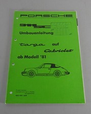 Werkstatthandbuch umbauanleitu gebraucht kaufen  Jever