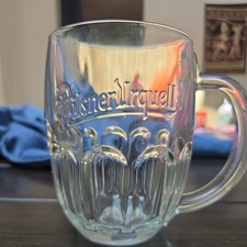 Canecas de cerveja raras Pilsner Urquell vidro 0,5 litros novas em folha 1 copo 🍺 5,L👌, usado comprar usado  Enviando para Brazil