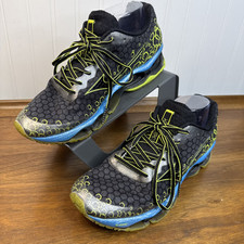 Usado, Tênis de corrida Mizuno Wave Prophecy 3 masculino tamanho 9.5 preto verde e azul comprar usado  Enviando para Brazil