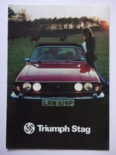 Triumph stag orig for sale  BENFLEET