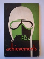 Achievements 1934. castrol for sale  EDINBURGH