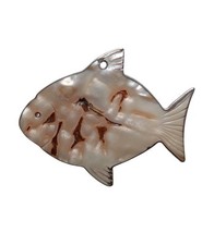 Ciondolo scultura pesce usato  Roma