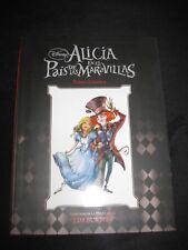Tim Burton Alice in Wonderland Alicia Pais De Las Maravillas Cartoon Book WOW comprar usado  Enviando para Brazil