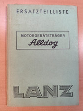 Lanz alldog ersatzteilliste gebraucht kaufen  Spraitbach